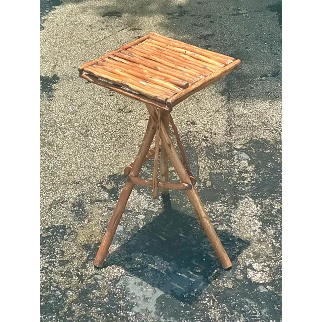 Vintage Boho Adirondack Twig Table — additional photo 3