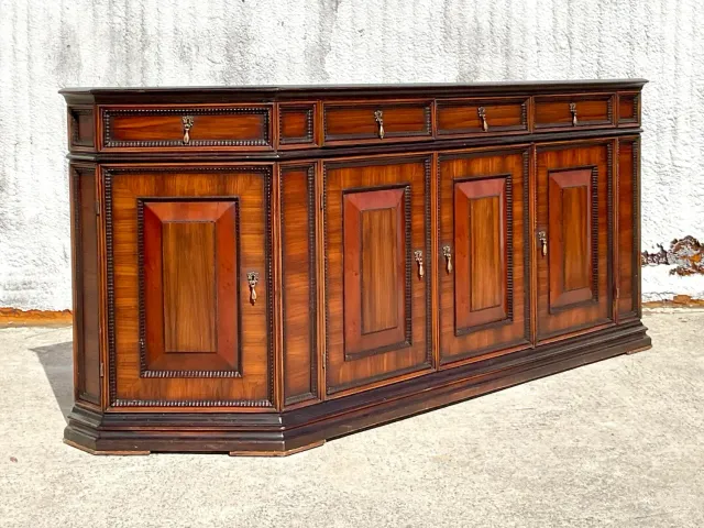 Vintage Boho Alphonso Marina Paneled Credenza — additional photo 4