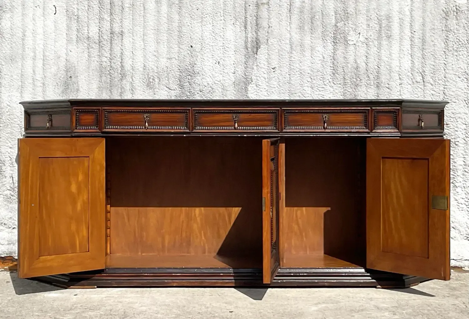 Vintage Boho Alphonso Marina Paneled Credenza — additional photo 7
