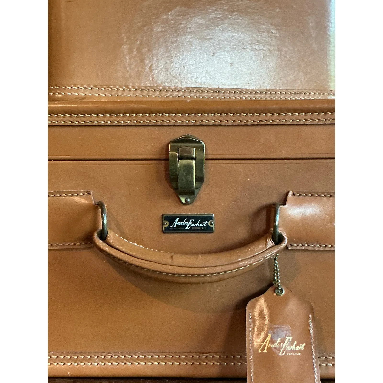 Vintage Boho Amelia Earhart Luggage Set — additional photo 1