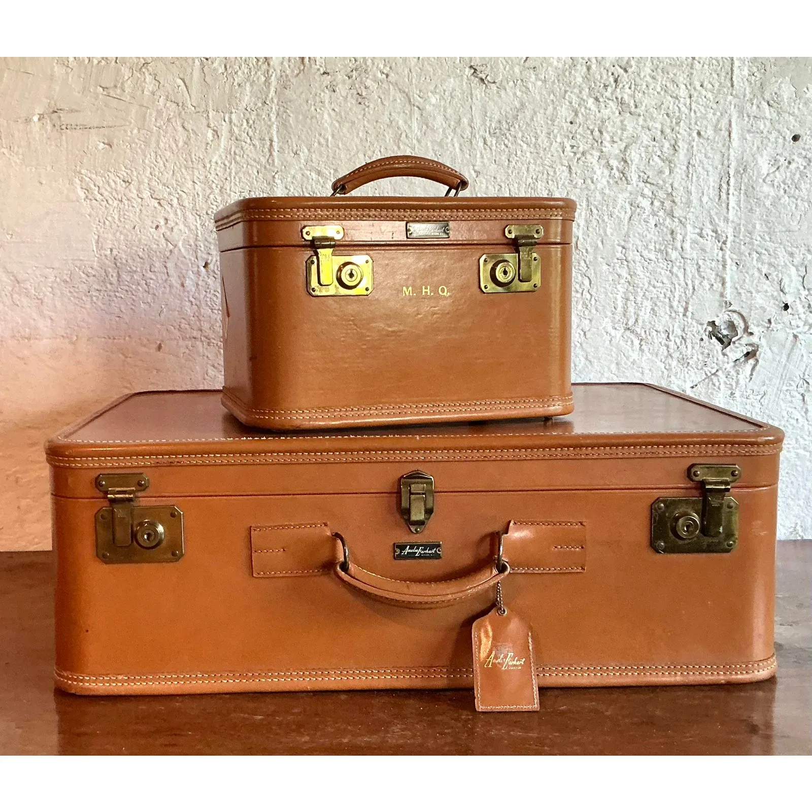 Vintage Boho Amelia Earhart Luggage Set — additional photo 2
