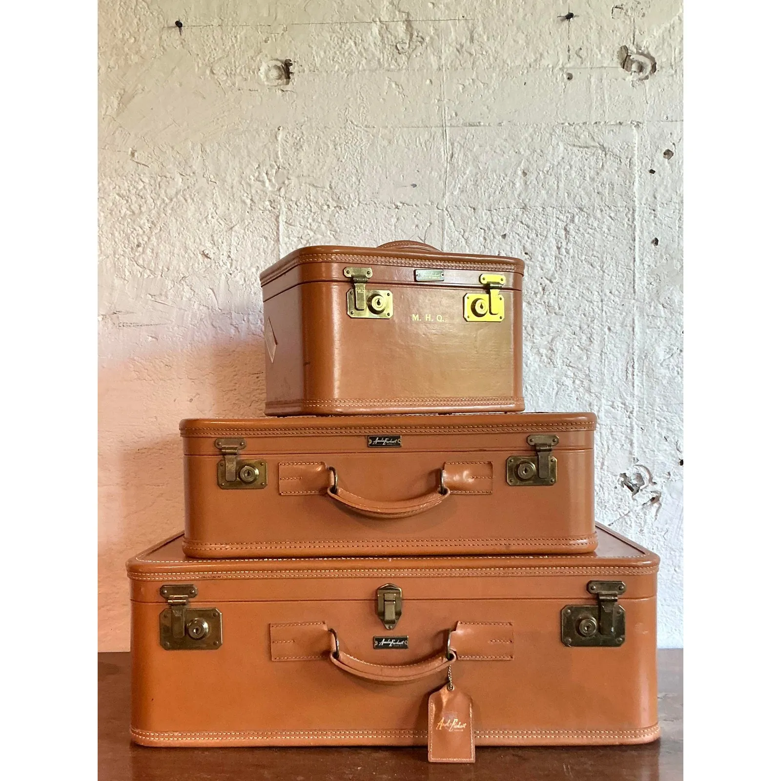 Vintage Boho Amelia Earhart Luggage Set — additional photo 3