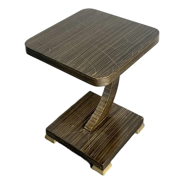 Vintage Boho Amy Howard Gilt Tipped Side Table — additional photo 4