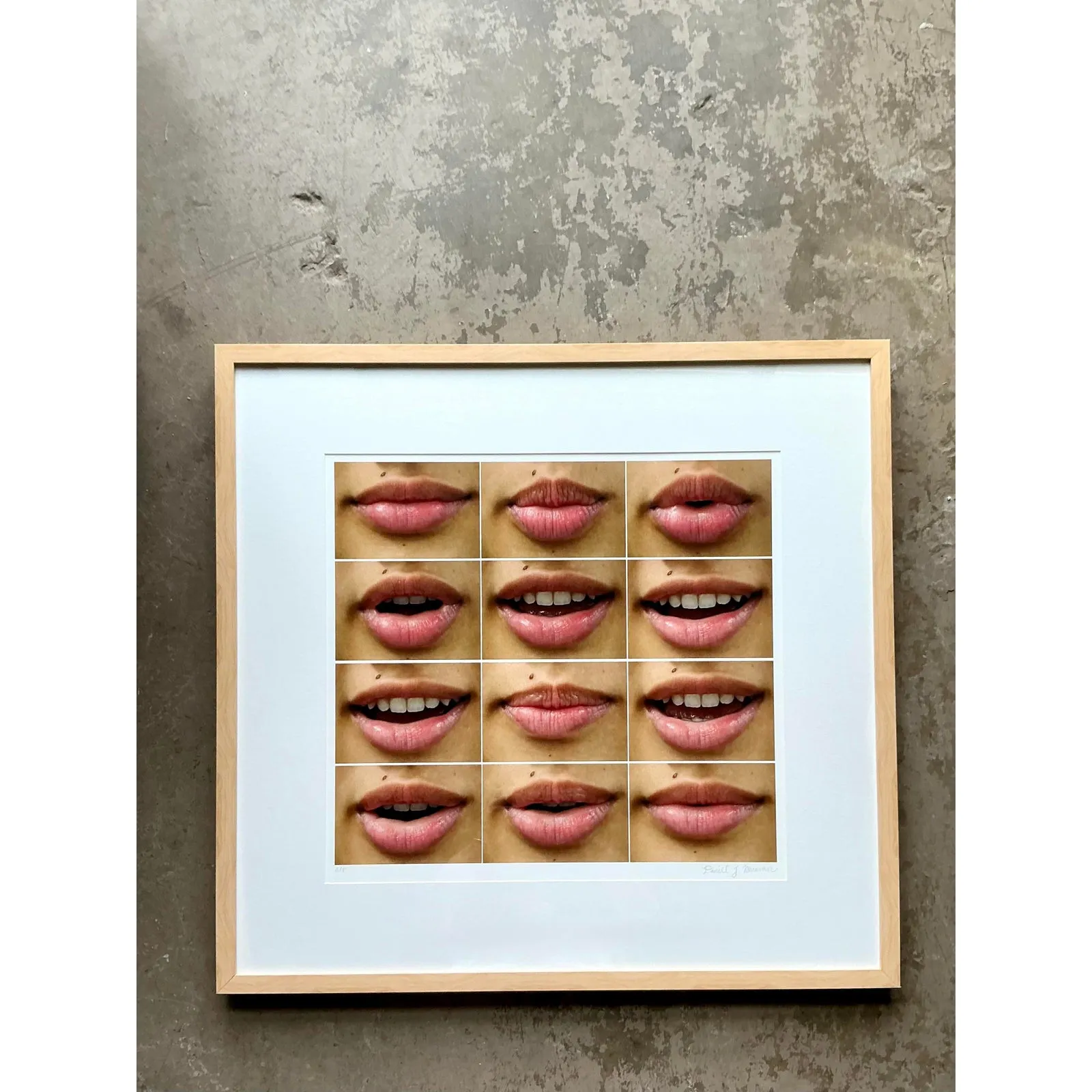 Vintage Boho Ap Photo of “I Love You” on Rag Bright Paper — additional photo 4