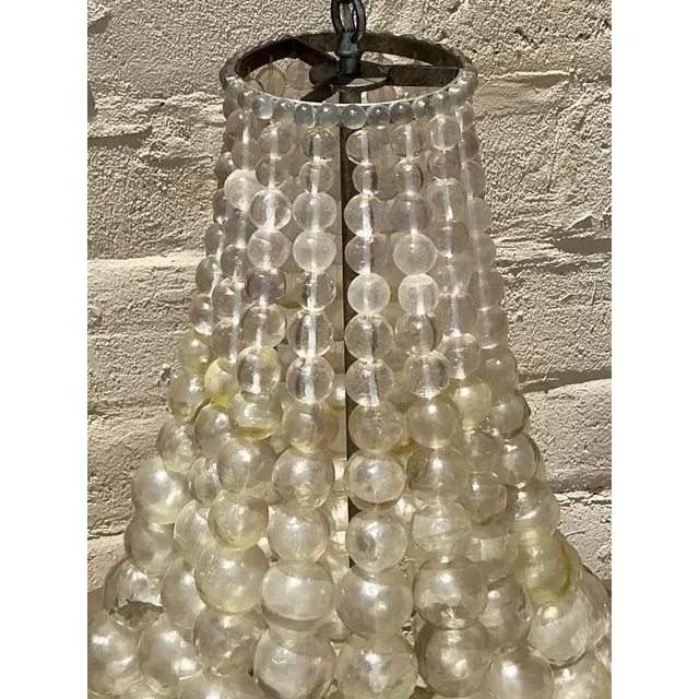 Vintage Boho Ariel Resin Bubble Chandelier After Oly — additional photo 6