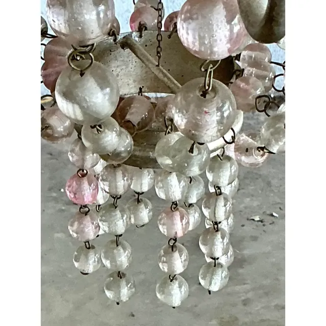 Vintage Boho Beaded Chandelier — additional photo 3
