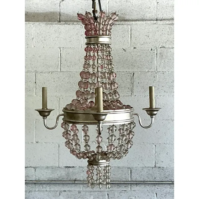 Vintage Boho Beaded Chandelier — additional photo 4