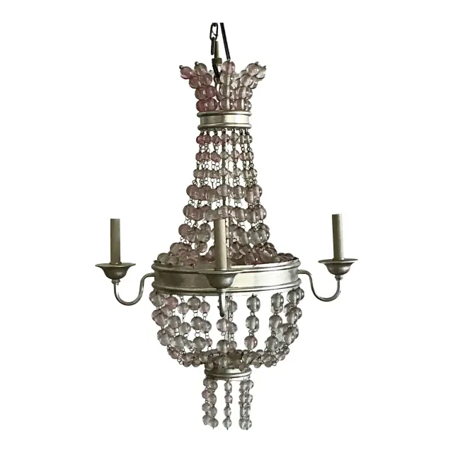 Vintage Boho Beaded Chandelier — additional photo 5