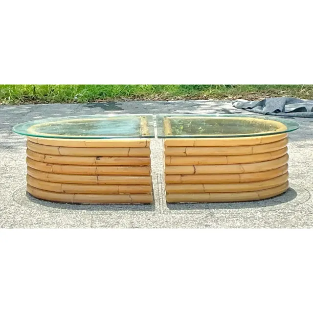 Vintage Boho Bent Rattan - Set of 2 — additional photo 1