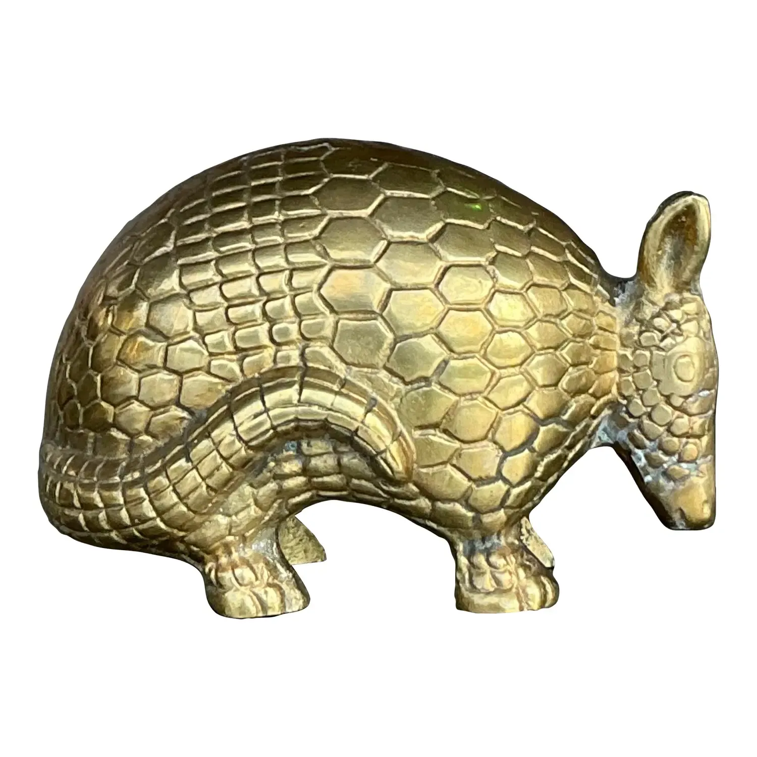 Vintage Boho Brass Armadillo — additional photo 6
