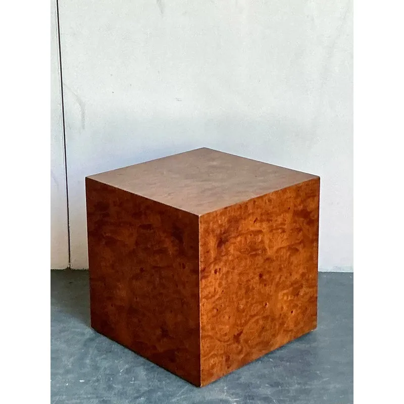 Vintage Boho Burl Wood Block