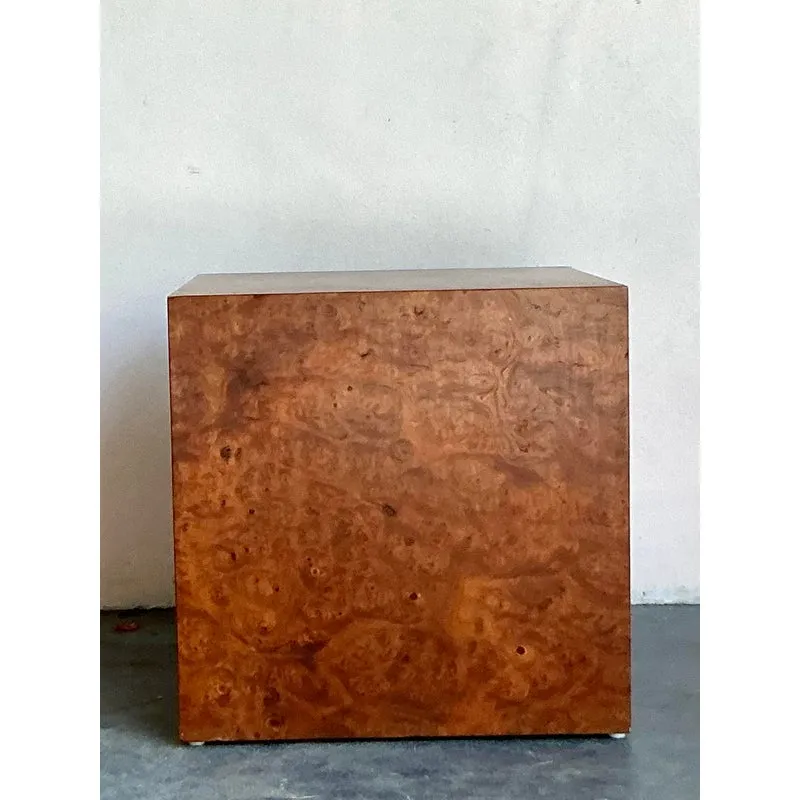 Vintage Boho Burl Wood Block — additional photo 1