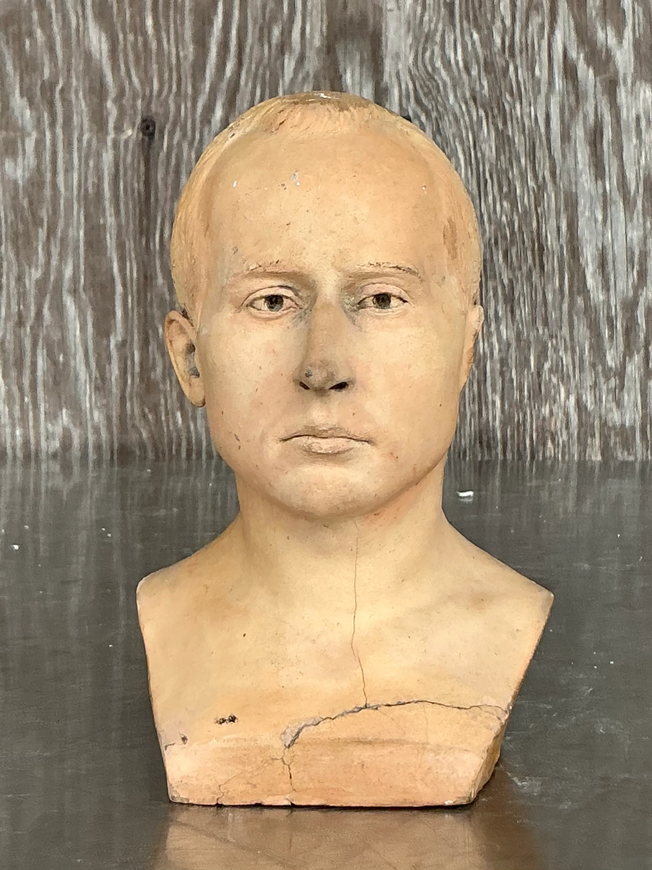 Vintage Boho Bust of Man — additional photo 5