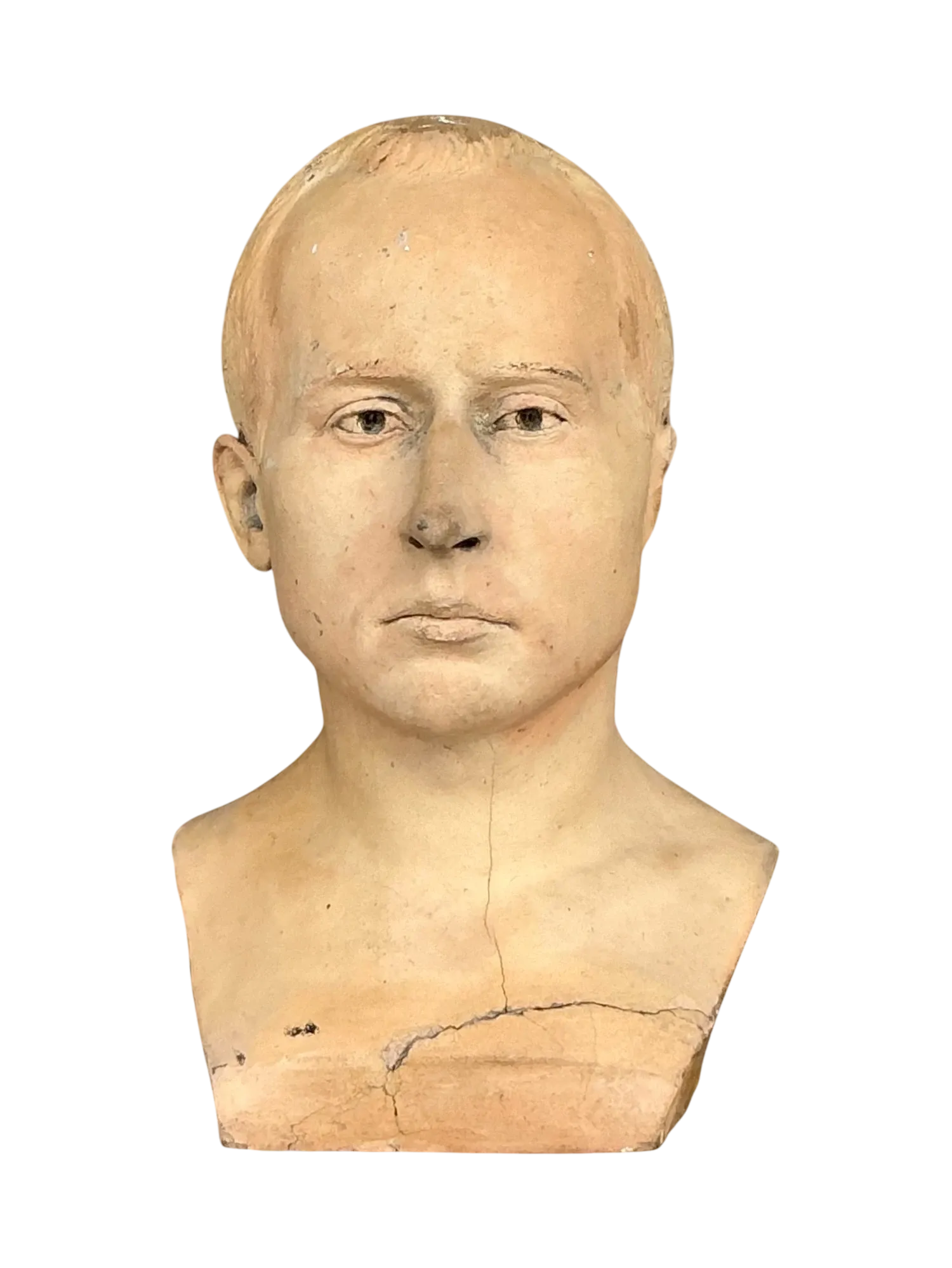 Vintage Boho Bust of Man — additional photo 4
