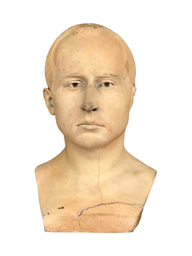 Vintage Boho Bust of Man — additional photo 4