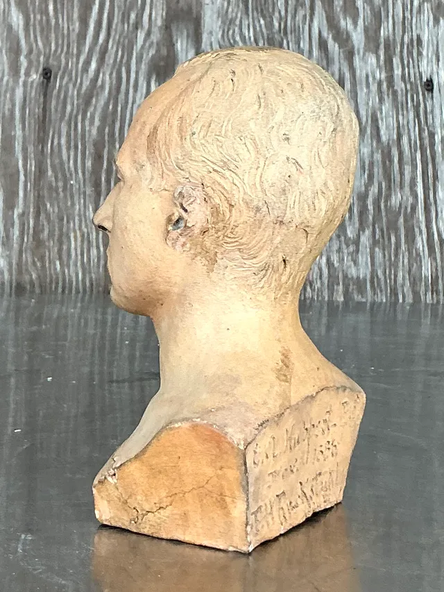 Vintage Boho Bust of Man — additional photo 6