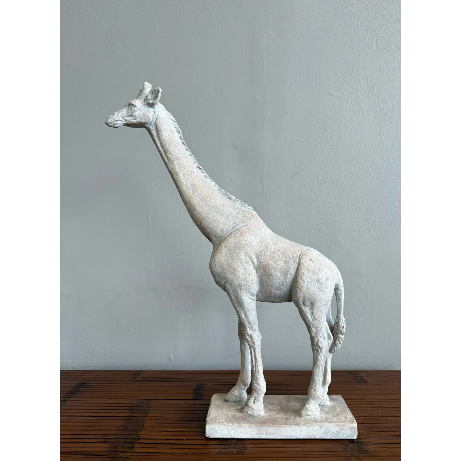 Vintage Boho Ceramic Giraffe Sculpture — additional photo 7