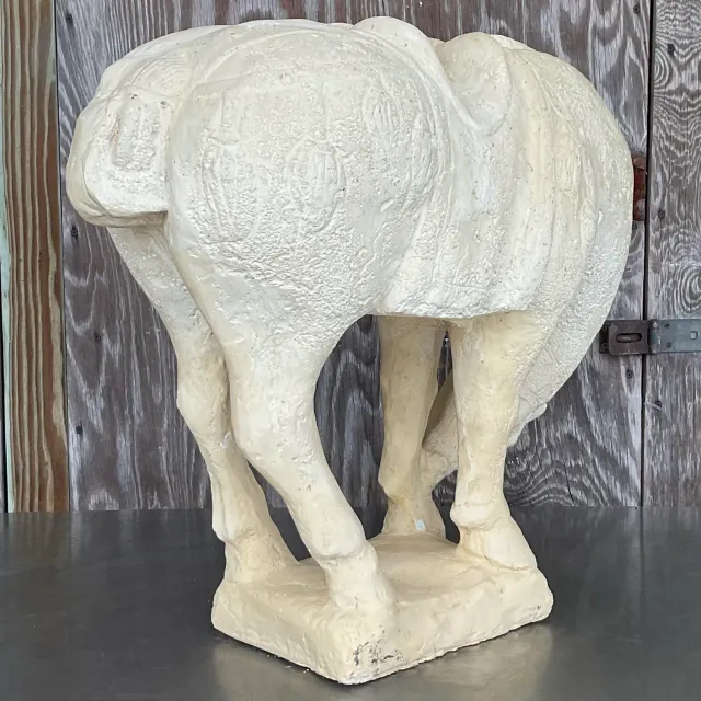 Vintage Boho Ceramic Tang Dynasty Horse — additional photo 2
