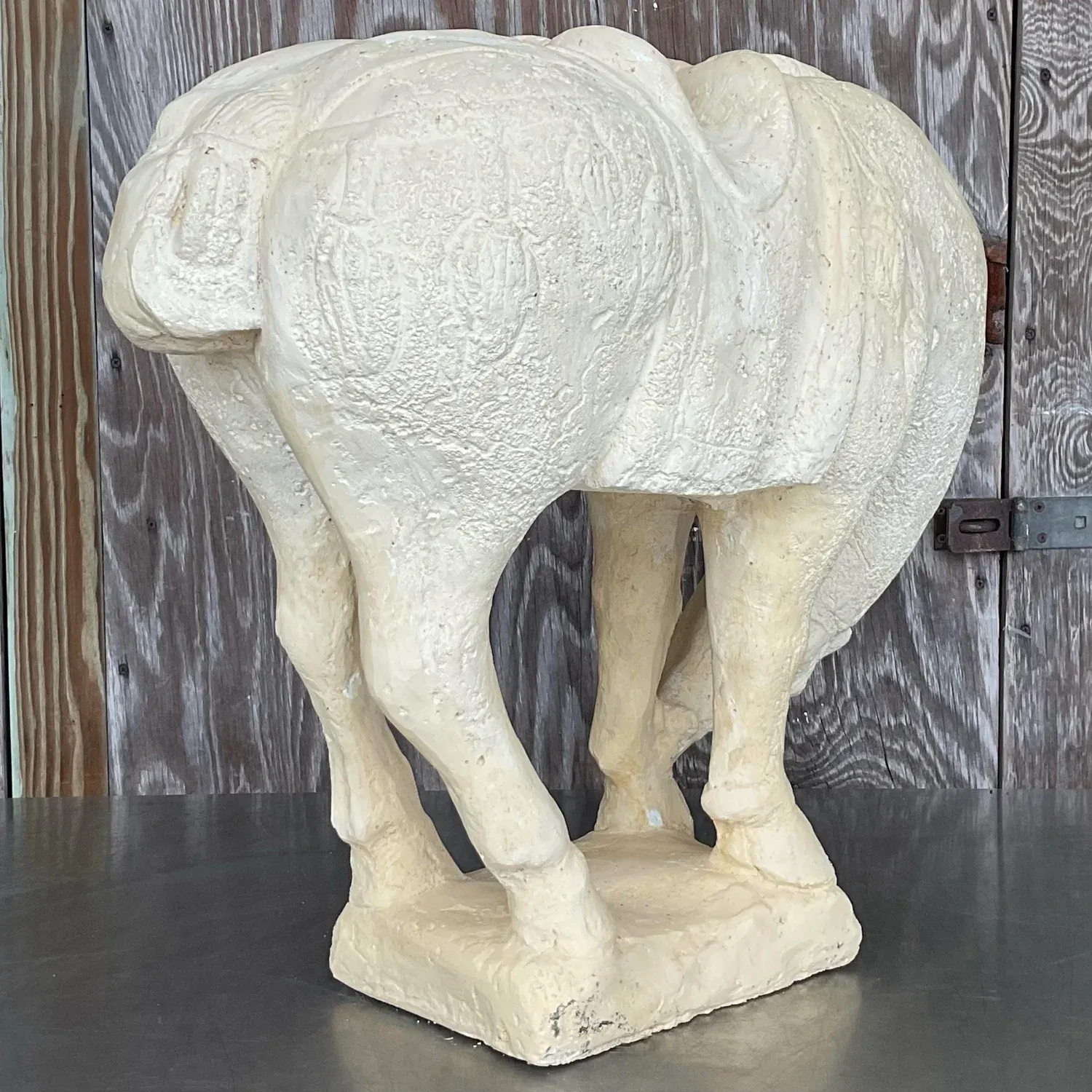 Vintage Boho Ceramic Tang Dynasty Horse — additional photo 3