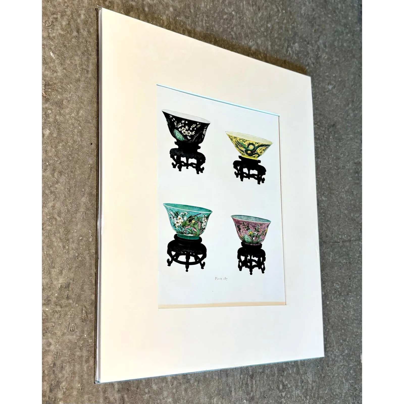Vintage Boho Chinese Porcelain Print — additional photo 3