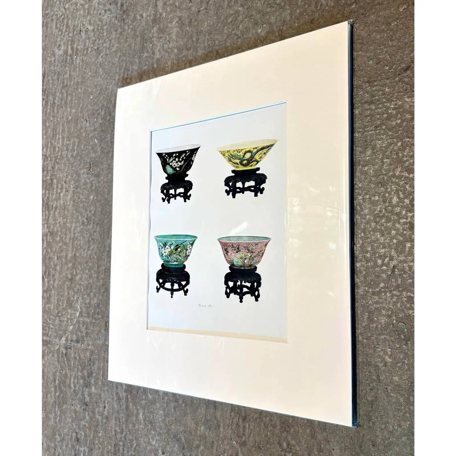 Vintage Boho Chinese Porcelain Print — additional photo 4