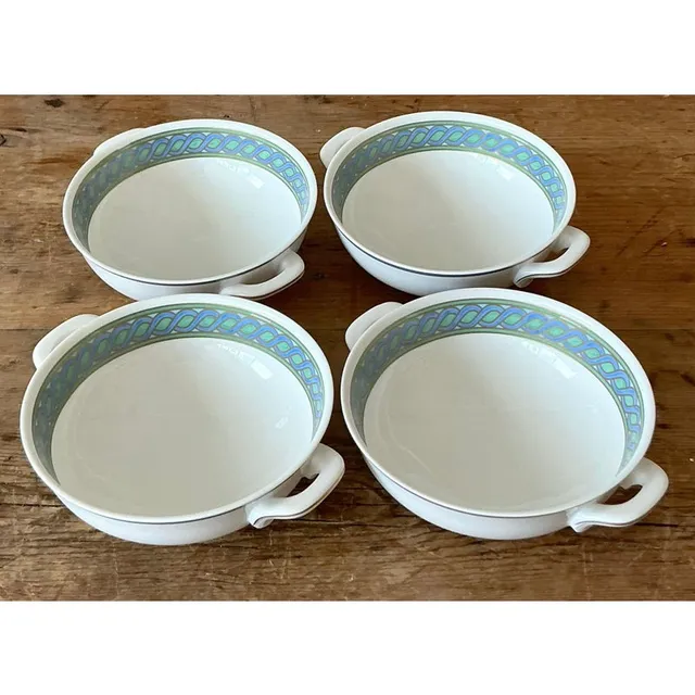 Vintage Boho Christofle "Torsada" Bowls - Set of 4 — additional photo 1
