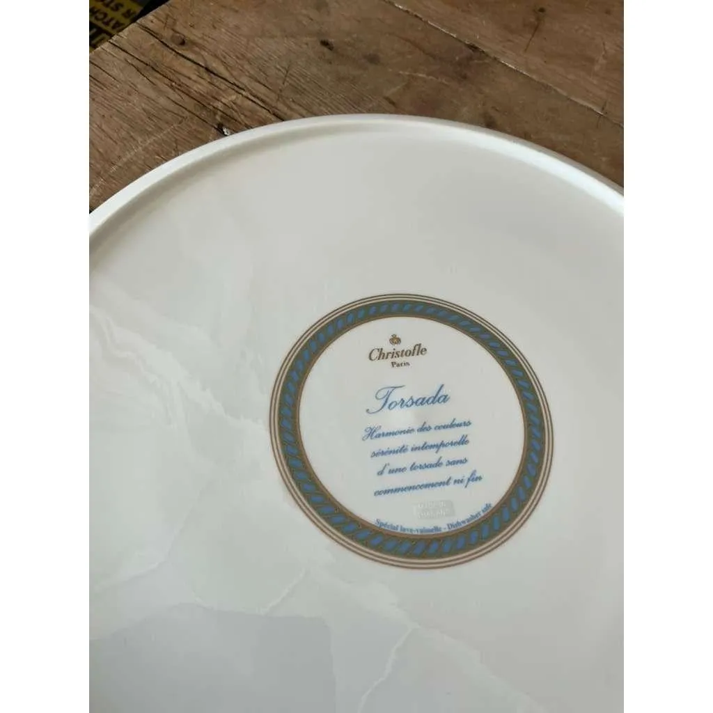 Vintage Boho Christofle "Torsada" Cake Plates - A Pair — additional photo 4