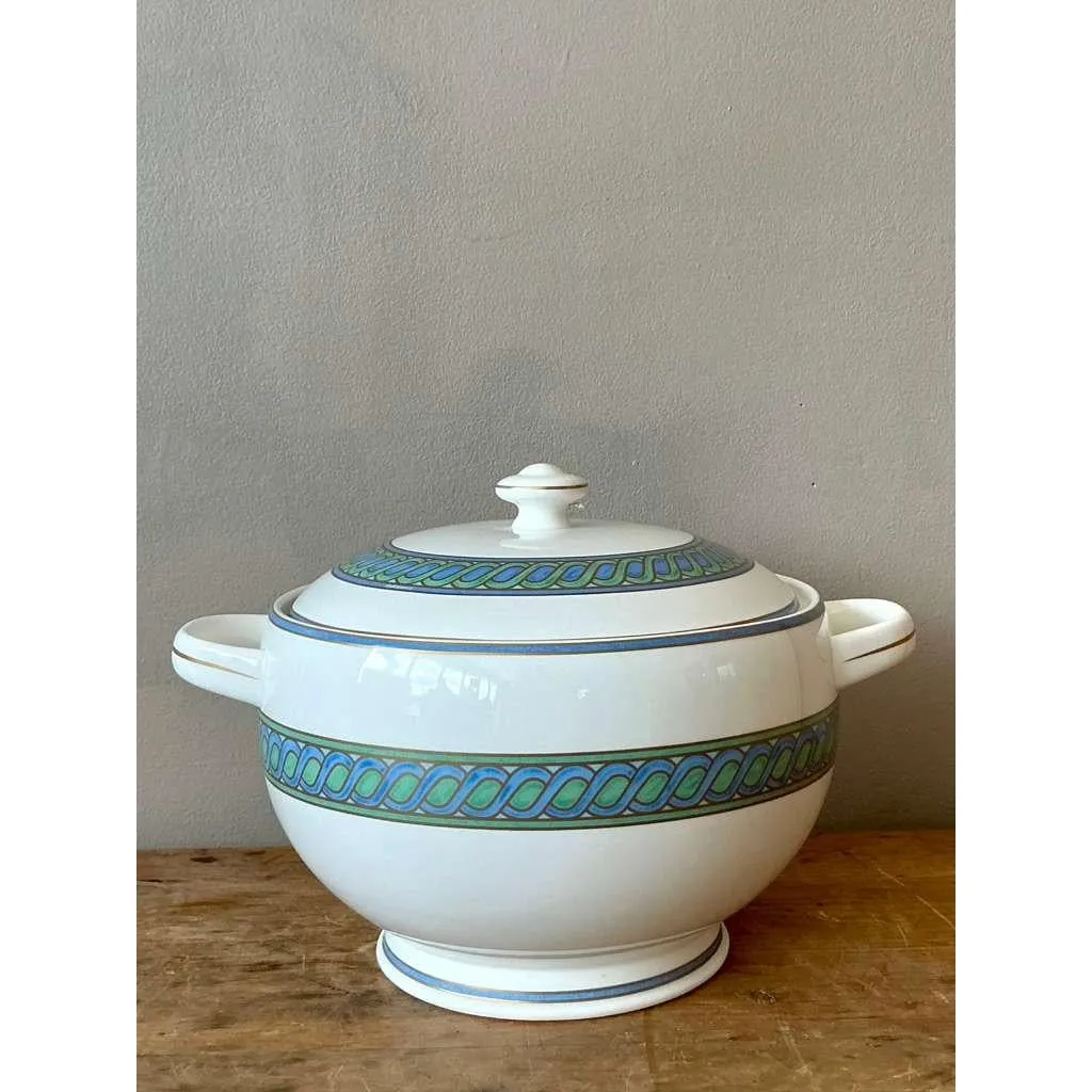 Vintage Boho Christofle "Torsada" Covered Vegetable Dish — additional photo 2