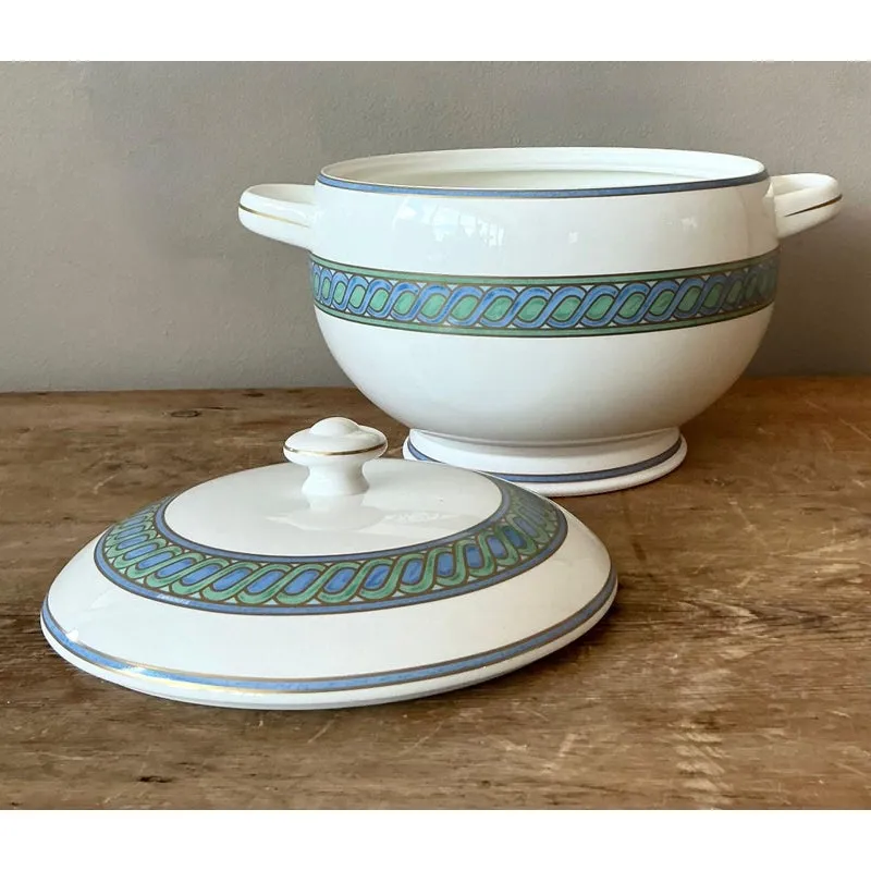 Vintage Boho Christofle "Torsada" Covered Vegetable Dish — additional photo 4