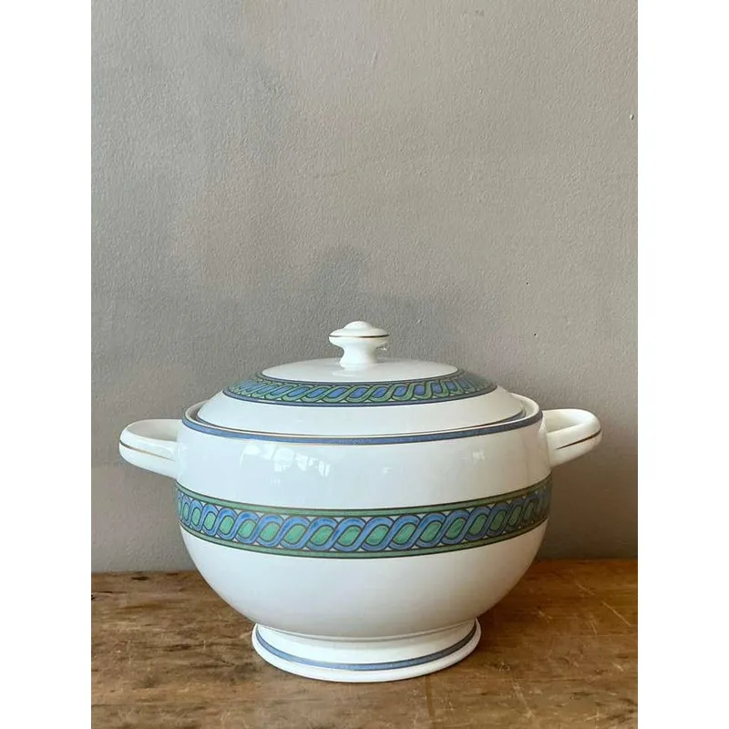 Vintage Boho Christofle "Torsada" Covered Vegetable Dish — additional photo 5