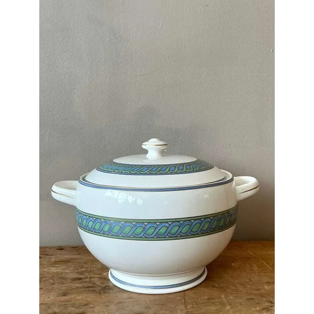 Vintage Boho Christofle "Torsada" Covered Vegetable Dish — additional photo 5