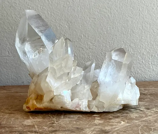 Vintage Boho Clear Quartz Cluster — additional photo 1