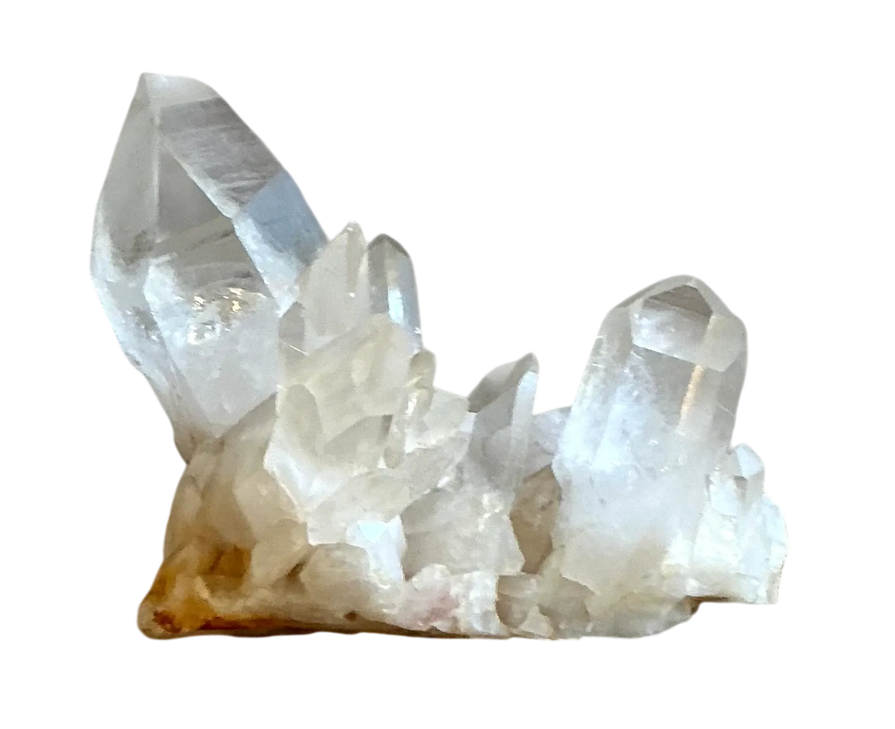 Vintage Boho Clear Quartz Cluster — additional photo 2