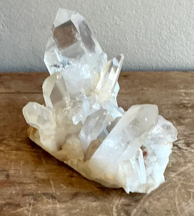 Vintage Boho Clear Quartz Cluster — additional photo 3