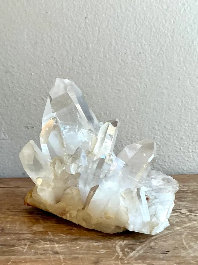Vintage Boho Clear Quartz Cluster — additional photo 5