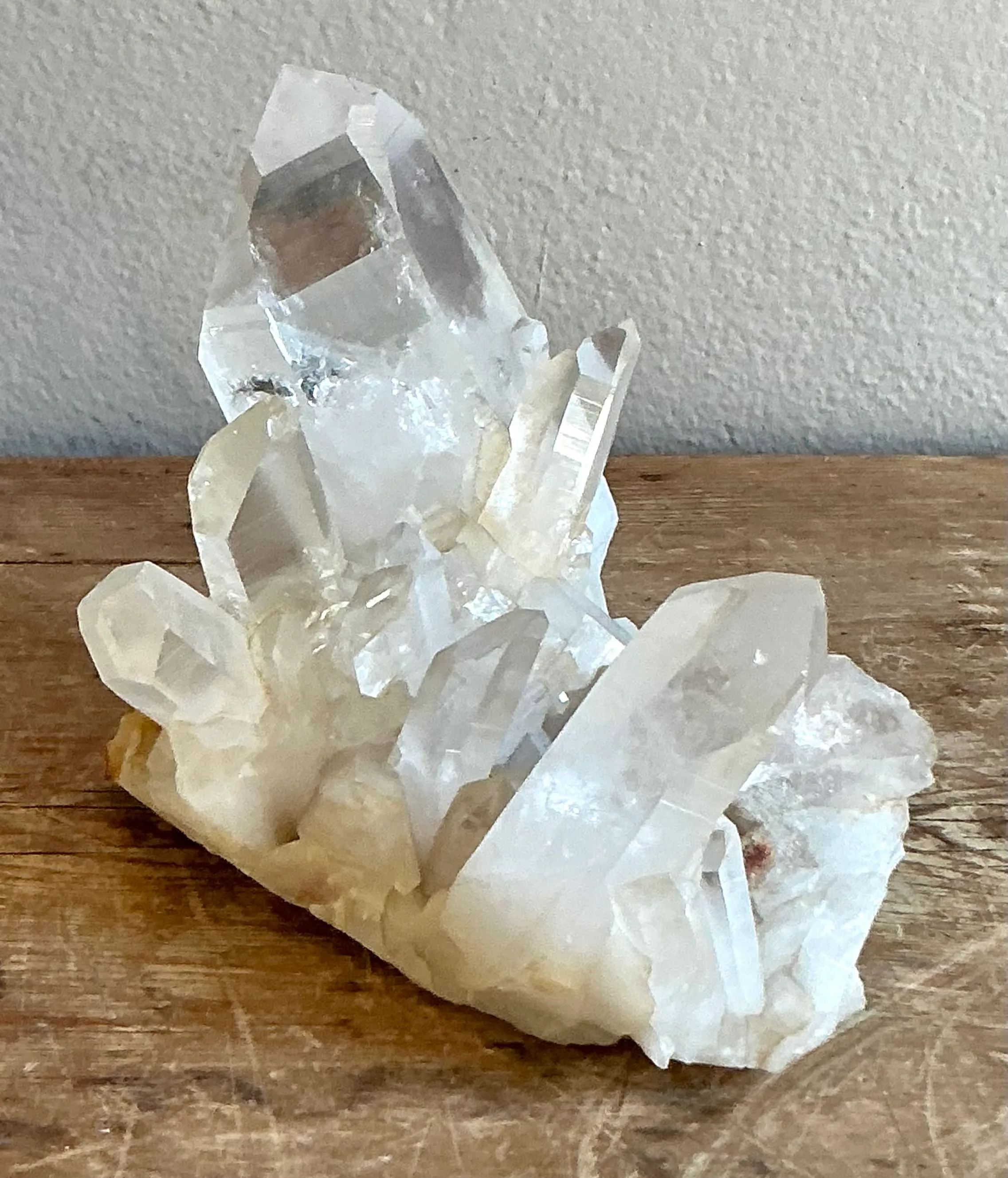 Vintage Boho Clear Quartz Cluster — additional photo 6