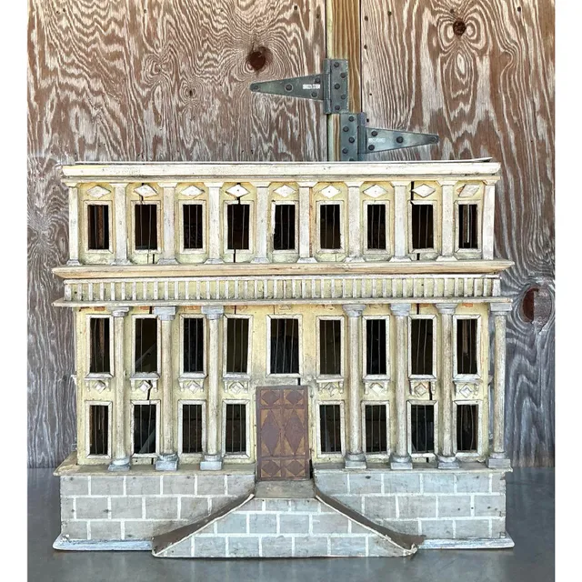 Vintage Boho Distressed Architectural Model — additional photo 1