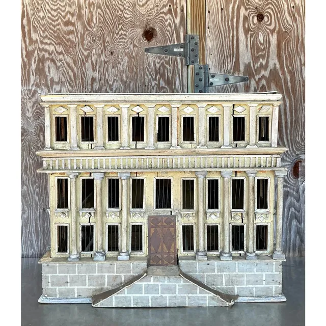 Vintage Boho Distressed Architectural Model — additional photo 2