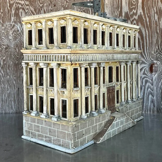 Vintage Boho Distressed Architectural Model — additional photo 3
