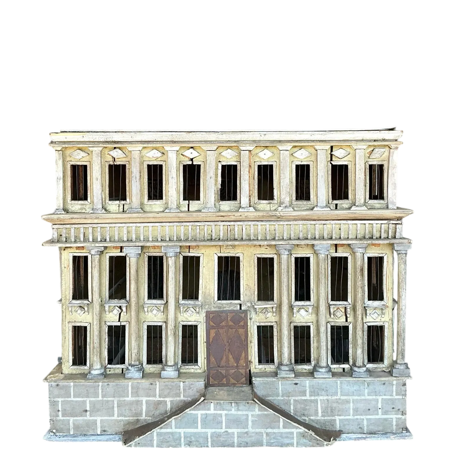 Vintage Boho Distressed Architectural Model — additional photo 4