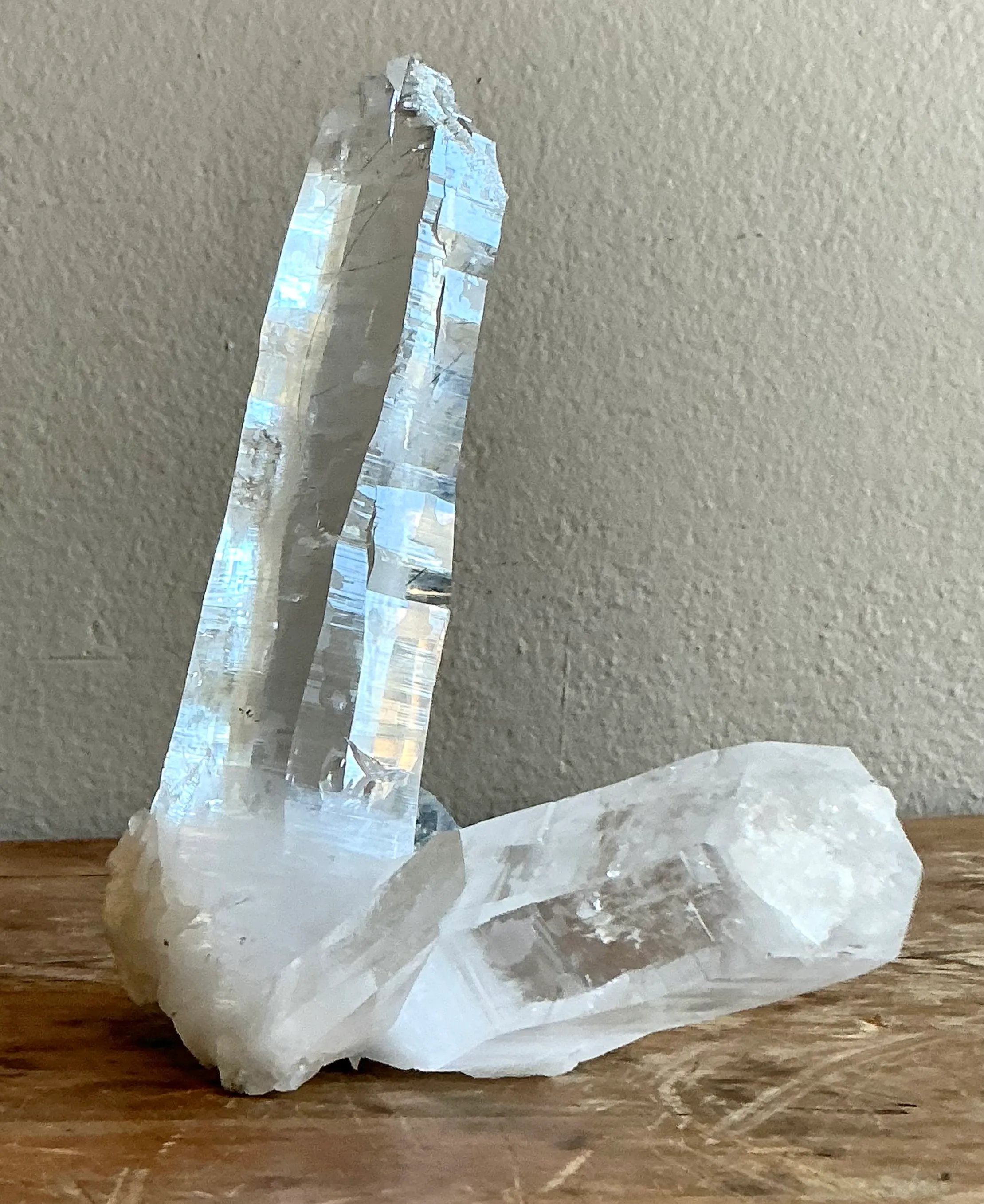 Vintage Boho Double Headed Quartz Points — additional photo 3