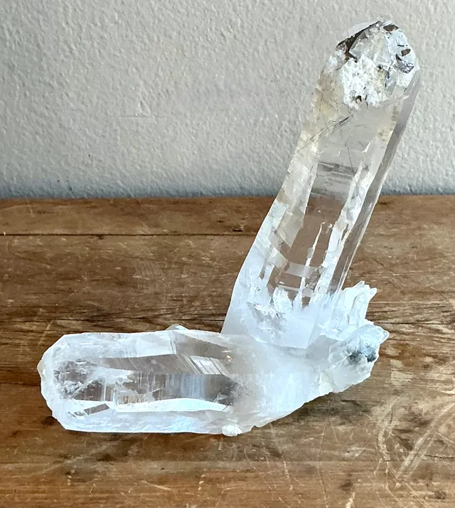 Vintage Boho Double Headed Quartz Points — additional photo 4