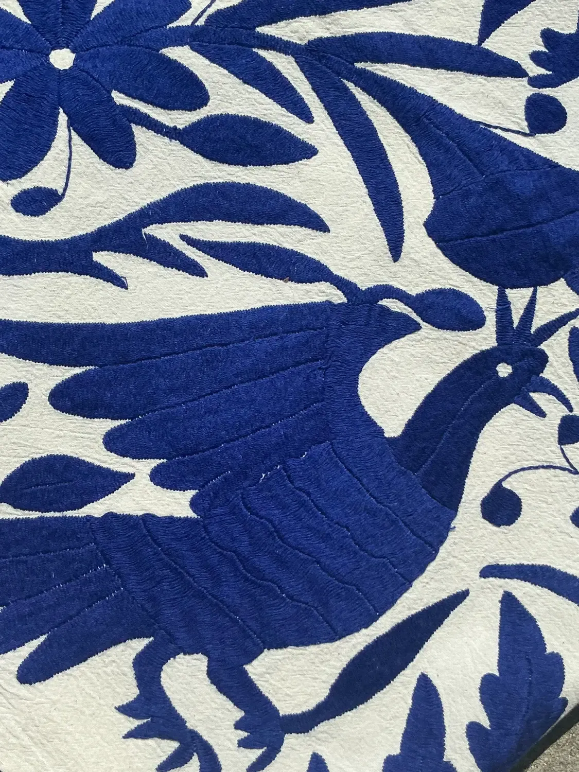 Vintage Boho Embroidered Tablecloth — additional photo 2