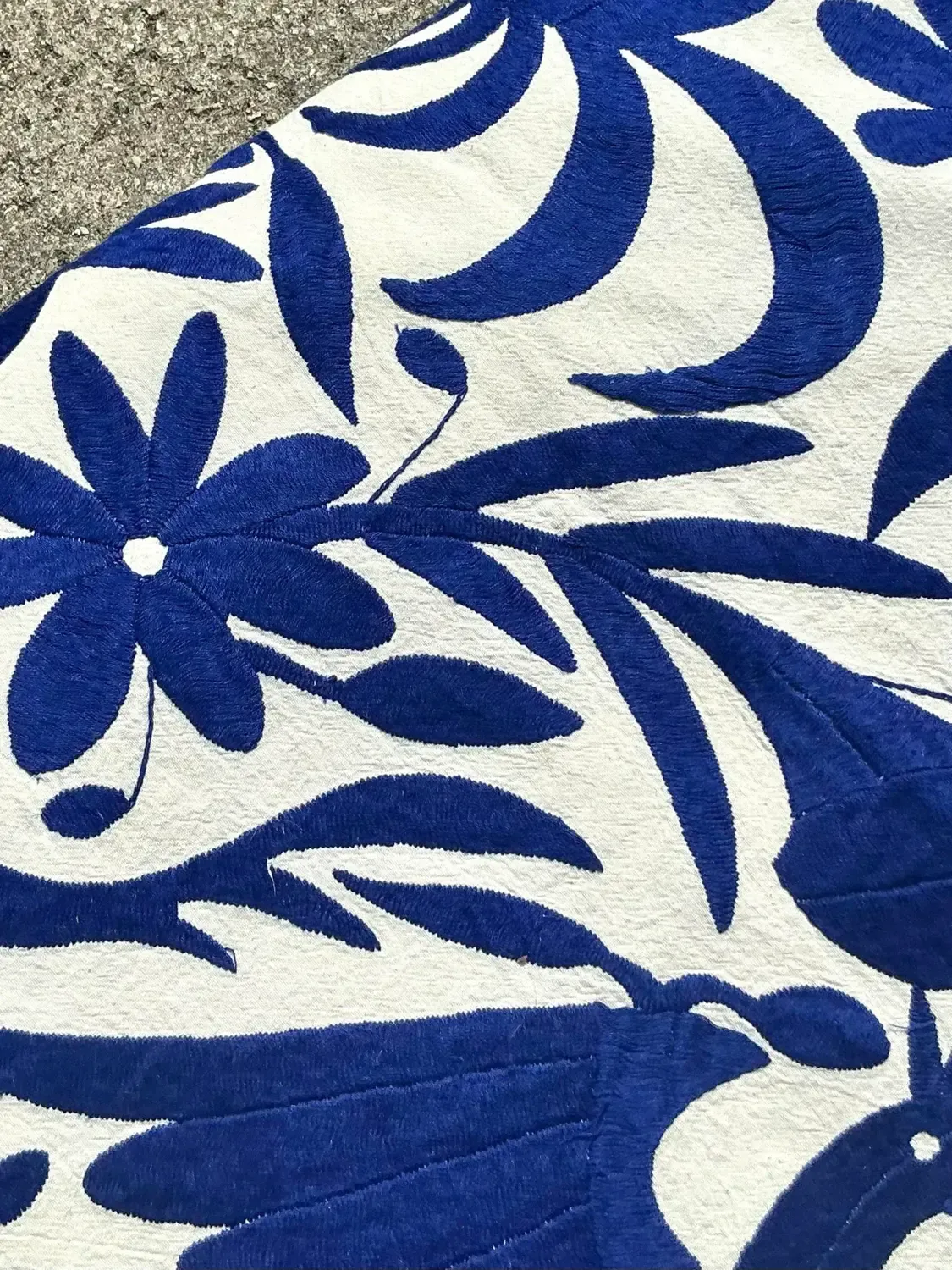 Vintage Boho Embroidered Tablecloth — additional photo 8