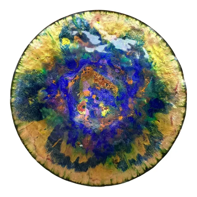 Vintage Boho Enamel Bowl — additional photo 1