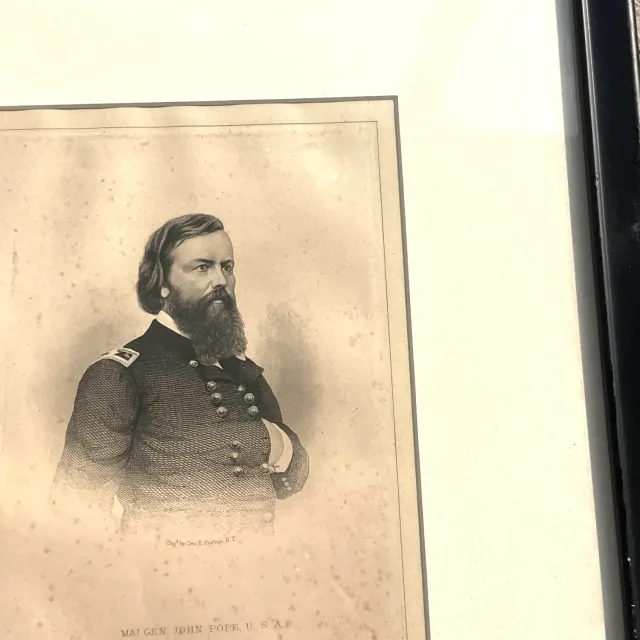 Vintage Boho Engraving of Military Man — additional photo 6
