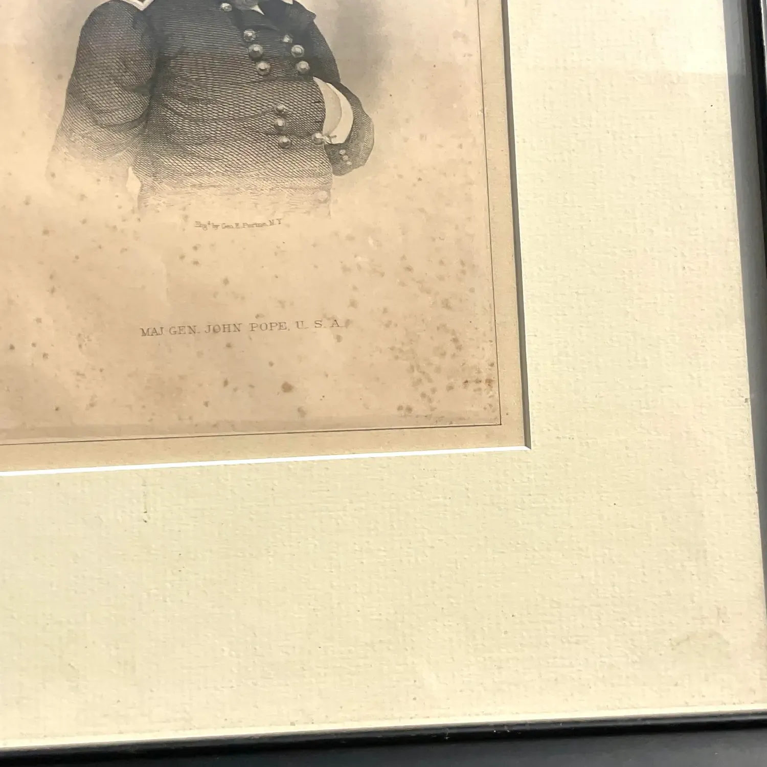 Vintage Boho Engraving of Military Man — additional photo 7