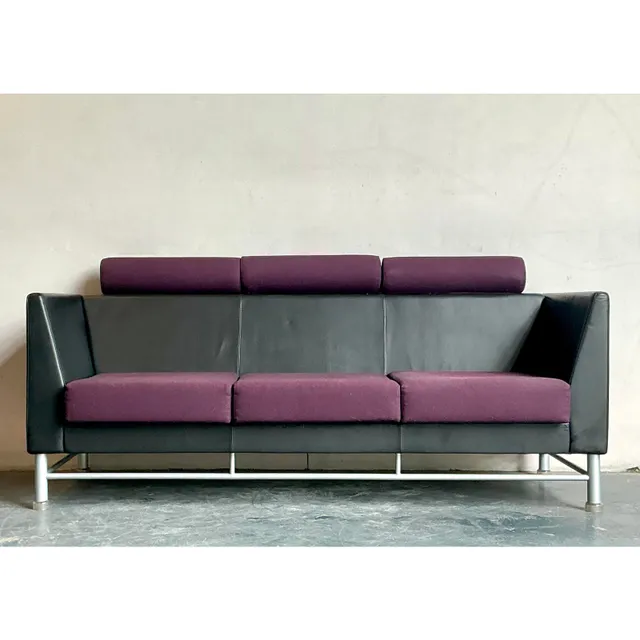 Vintage Boho Ettore Sottsass for Knoll Postmodern Sofa — additional photo 5