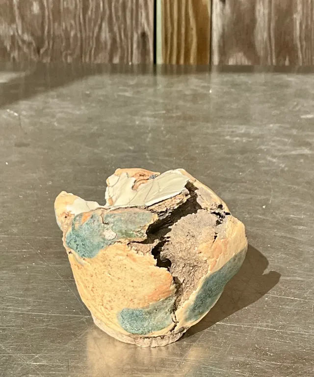 Vintage Boho Exploded Studio Art Candle Stick — additional photo 1