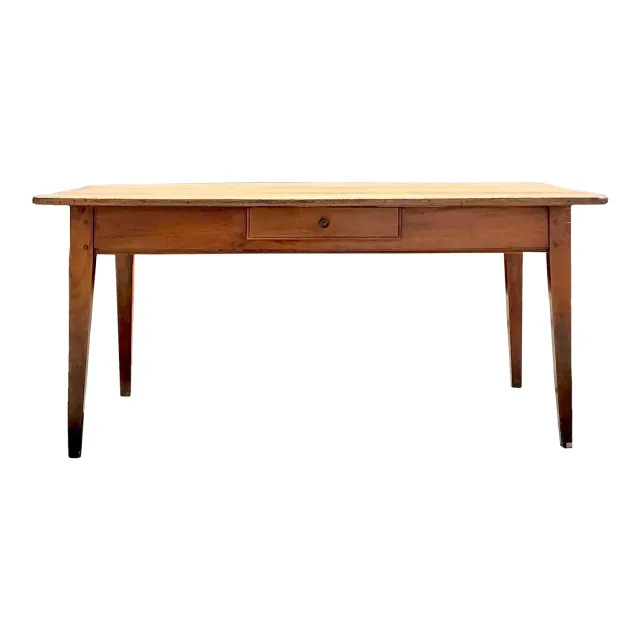 Vintage Boho French Plank Farm Table — additional photo 1